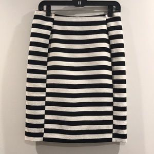 AT Geometric Pencil Skirt